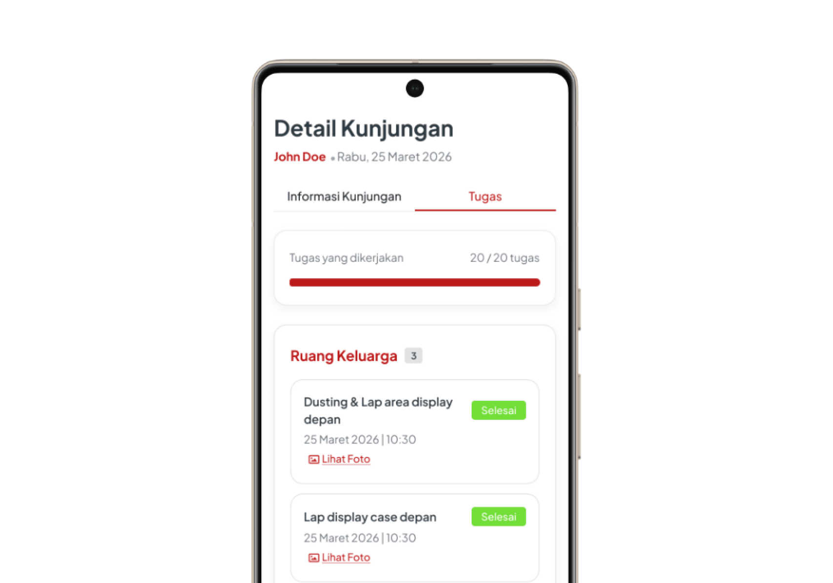 Pantau Jadwal Kunjungan